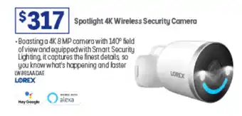 Spotlight 4K Wireless Security Camera