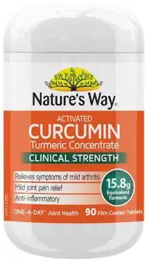 Discount Drug Stores Nature’s Way Activated Curcumin 90 Tablets offer