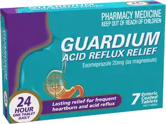 Discount Drug Stores Guardium Acid Reflux Relief 7 Tablets offer