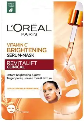 Discount Drug Stores L'Oréal Paris Vitamin C Brightening Serum Sheet Mask offer