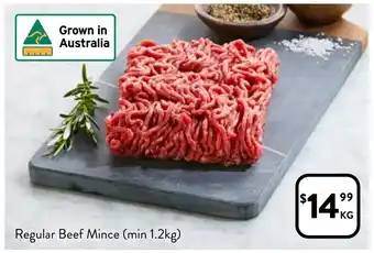 Foodworks Regular Beef Mince offer
