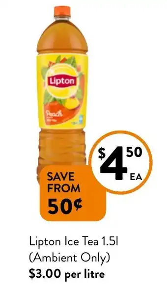 Lipton Ice Tea 1.5L