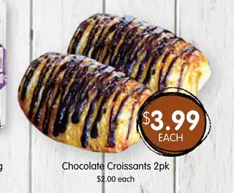 Spudshed Chocolate Croissants 2pk offer