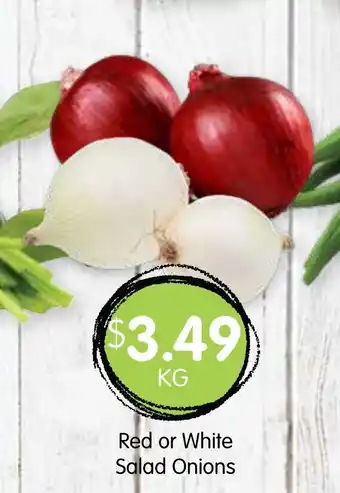 Spudshed Red or White Salad Onions offer