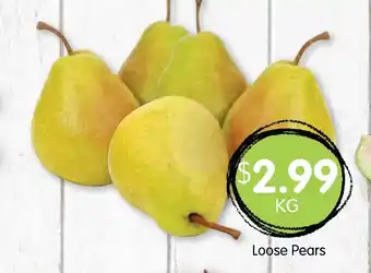 Spudshed Loose Pears offer