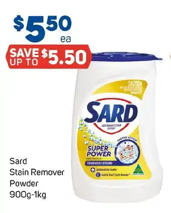 Foodland Sard Stain Remover Powder 900g-1kg offer