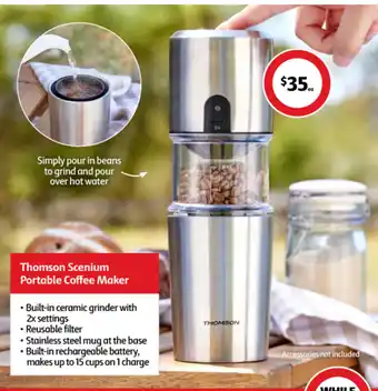 Coles Thomson Scenium Portable Coffee Maker offer