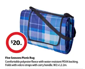 Five Seasons Picnic Rug