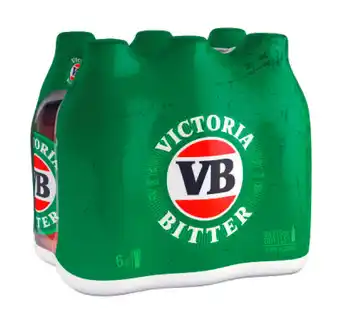 Liquorland Victoria bitter bottles 6x375ml offer