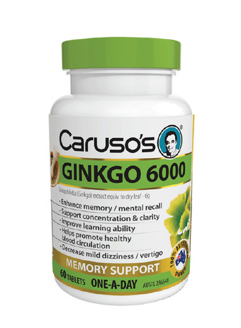 Discount Drug Stores Caruso's ginkgo 6000 60 tablets offer