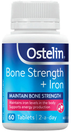 Discount Drug Stores Ostelin bone strength + iron 60 tablets offer