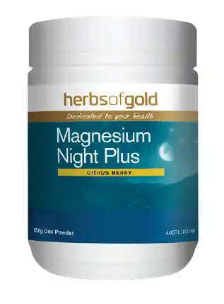 Discount Drug Stores Herbs of gold magnesium night plus 150g powder offer