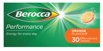 Discount Drug Stores Berocca performance orange flavour 30 effervescent tablets offer