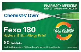 Discount Drug Stores Chemists' own fexo 180 50 tablets offer