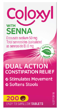 Discount Drug Stores Coloxyl with senna laxative 200 tablets offer
