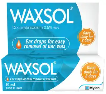 Waxsol ear drops 10ml