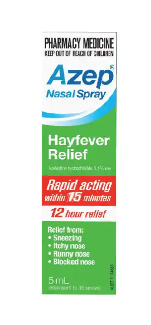 Discount Drug Stores Azep hayfever relief nasal spray 5ml offer