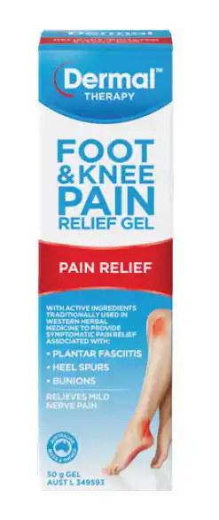 Discount Drug Stores Dermal therapy foot & knee pain relief cream 80g offer