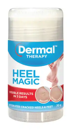 Dermal therapy heel magic roll on 70g