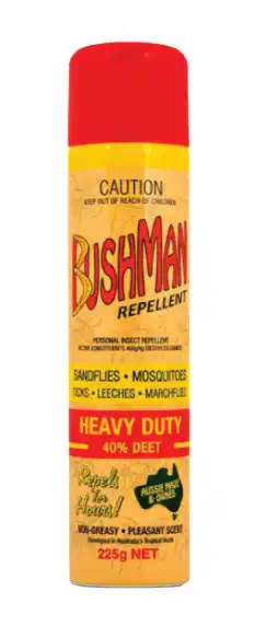 Bushman heavy duty insect repellent 225g
