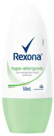 Discount Drug Stores Rexona women hypo-allergenic roll-on antiperspirant 50ml offer