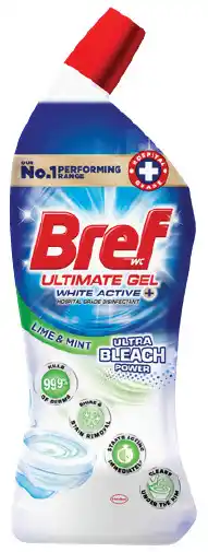 Discount Drug Stores Bref ultra white liquid toilet cleaner 450ml offer