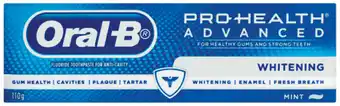 Discount Drug Stores Oral-b pro health advanced whitening mint toothpaste 110g offer