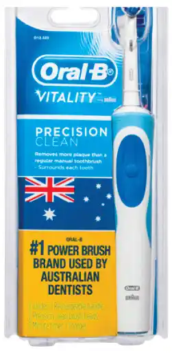 Discount Drug Stores Oral-b vitality precision clean toothbrush & 2 refill heads offer