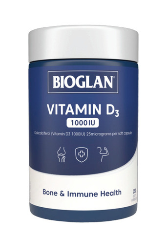 Bioglan vitamin d3 1000iu 250 capsules