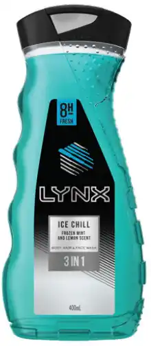 Lynx ice chill shower gel 400ml