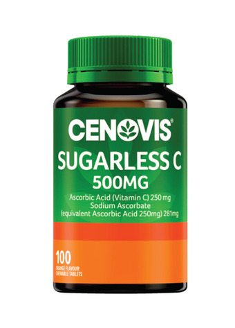 Discount Drug Stores Cenovis sugarless c 500mg 100 chewable tablets offer