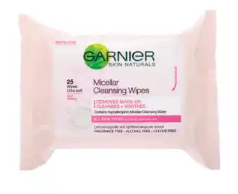 Discount Drug Stores Garnier micellar cleansing wipes 25 pack offer