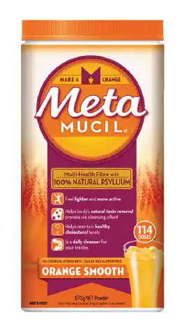 Discount Drug Stores Metamucil fibre powder orange 114 doses 673g offer