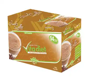 Medical vita diet iced coffee sachets 14 pack