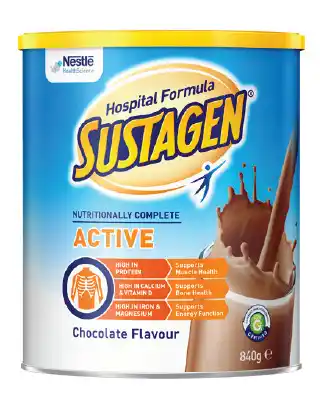Sustagen hospital formula active chocolate 840g