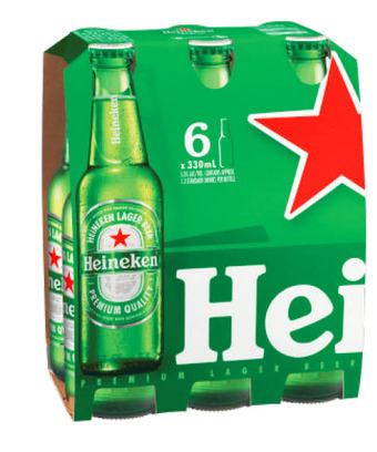 Liquorland Heineken bottles 6x330ml offer