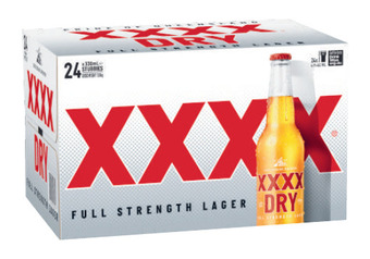 Xxxx dry bottle 330ml