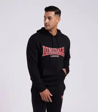 Target Lonsdale Core Hoodie - Black offer