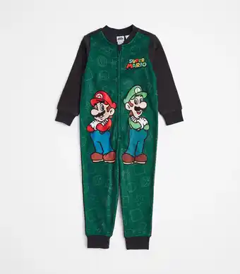 Target Super Mario Fleece Sleepsuit offer