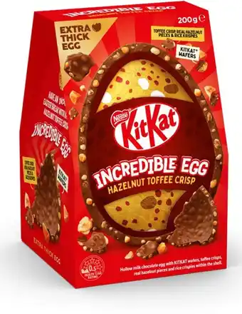 BIG W Nestlé KitKat Incredible Egg 200g offer