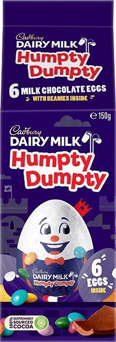 Cadbury Humpty Dumpty Easter Eggs Gift Box 150g offer at BIG W