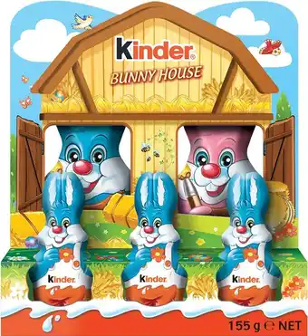 BIG W Kinder Bunny House 155g offer