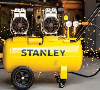 SuperCheap Auto Stanley 2.75HP Silenced Air Compressor offer