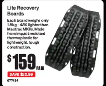 SuperCheap Auto Lite Recovery Boards offer