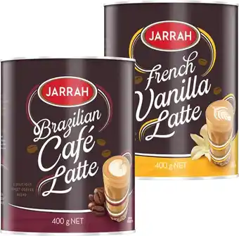 BIG W Jarrah Coffee Varieties 400g offer