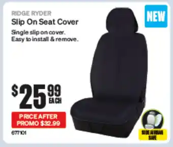 SuperCheap Auto Slip On Seat Cover offer