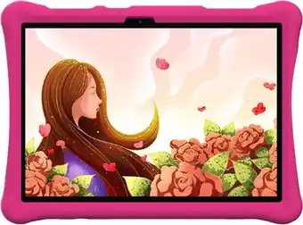 BIG W DGTEC 10.1-Inch Tablet with Pink Case offer