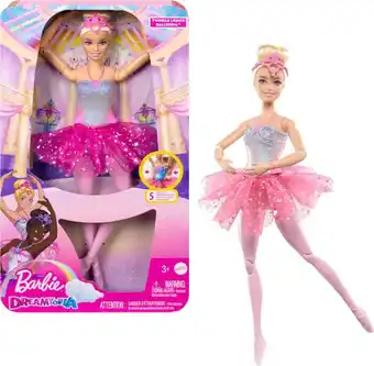 BIG W Barbie Dreamtopia Twinkle Lights Ballerina Doll offer