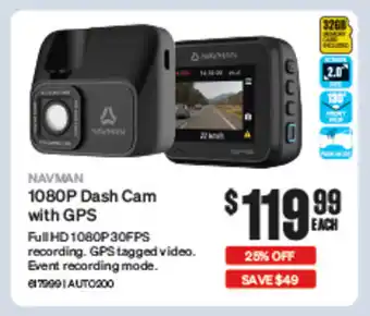 SuperCheap Auto 1080P Dash Cam with GPS offer