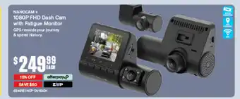 SuperCheap Auto 1080P FHD Dash Cam with Fatigue Monitor offer